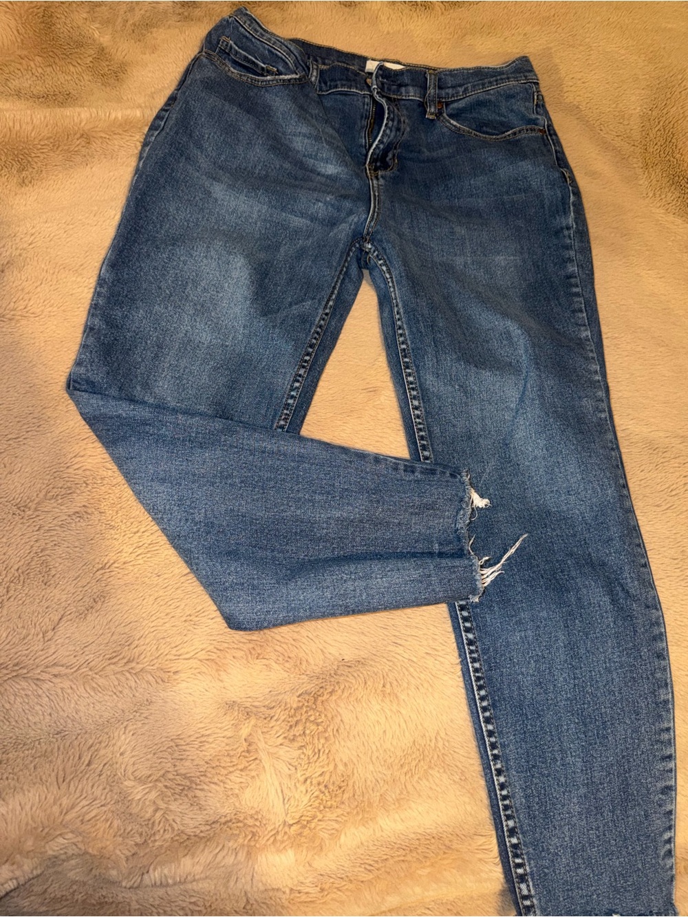 PacSun Blue Distressed Jeans